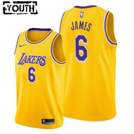 Maillot Basket Los Angeles Lakers LeBron James 6 Nike 2021-22 Icon Edition Swingman - Enfant